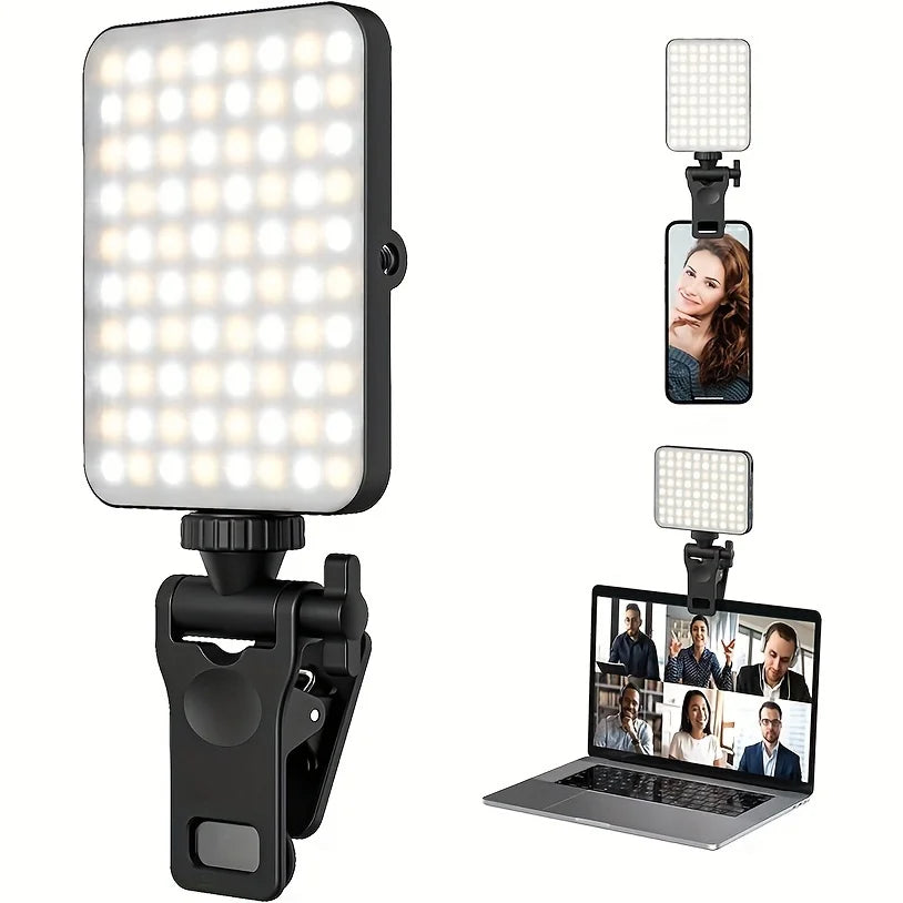 Rechargeable Magnetic LED Selfie Ring Light