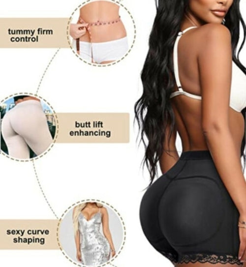 Padded Body Shaper Butt Lifter Panty — Instant Curves